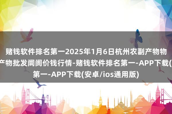 赌钱软件排名第一2025年1月6日杭州农副产物物流中心南庄兜农产物批发阛阓价钱行情-赌钱软件排名第一-APP下载(安卓/ios通用版)