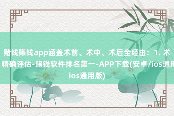 赌钱赚钱app涵盖术前、术中、术后全经由：1. 术前：精确评